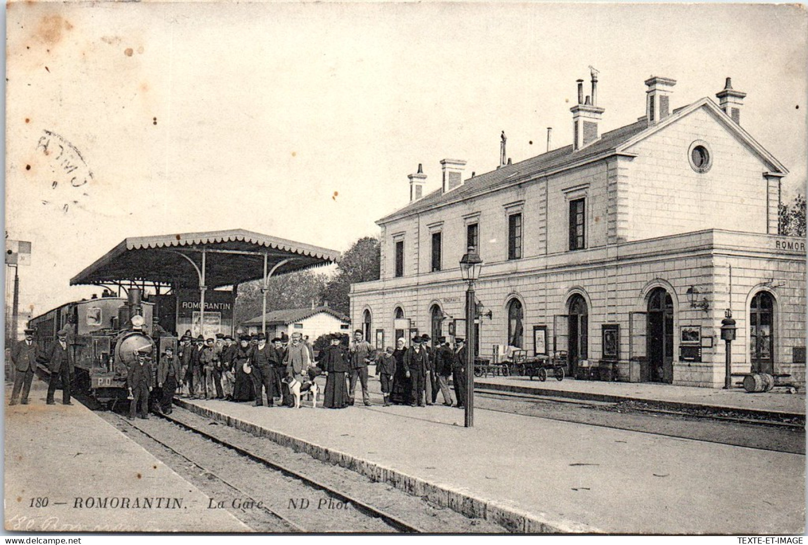 41 ROMORANTIN - La Gare (train En Gare) - Romorantin