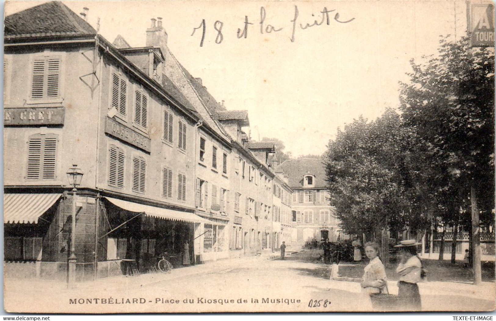 25 MONTBELIARD - Place Du Kiosque De La Musique  - Montbéliard