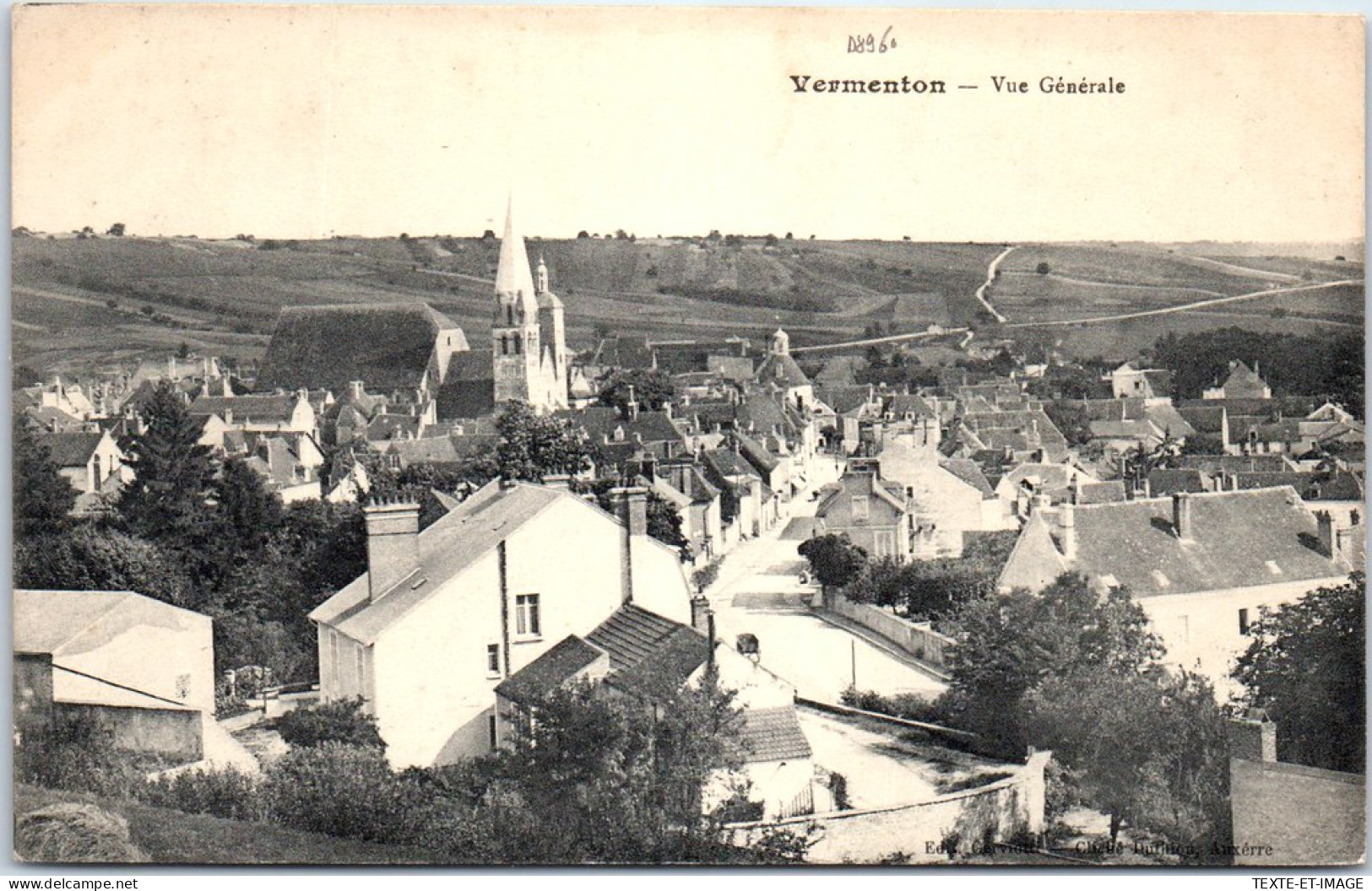 89 VERMENTON - Vue Generale Sur La Commune. - Vermenton