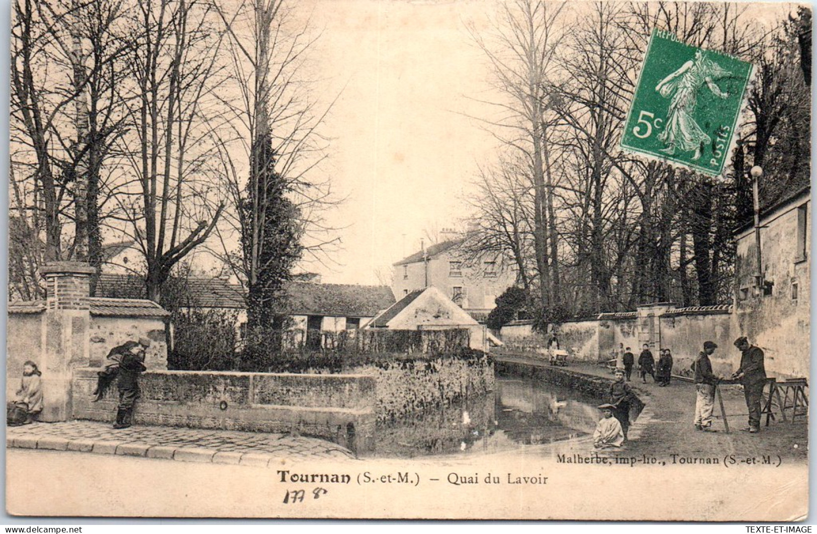 77 TOURNAN - Le Quai Du Lavoir. - Tournan En Brie