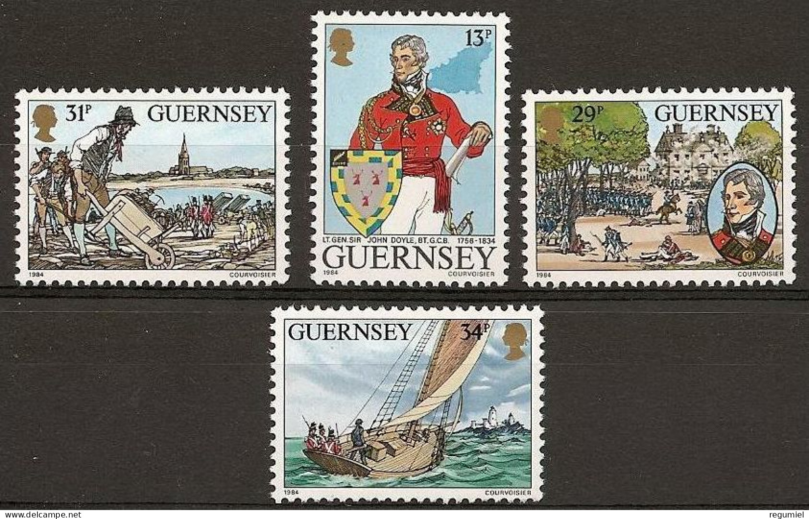 Guernsey 300/303 ** MNH. 1984 - Guernsey