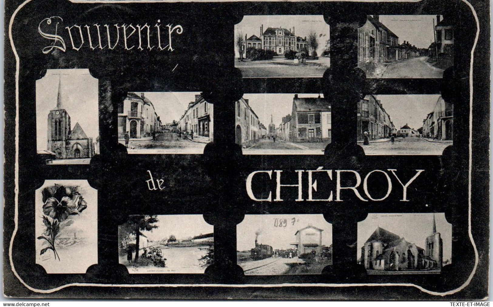 89 CHEROY - Un Souvenir De La Localite. - Cheroy