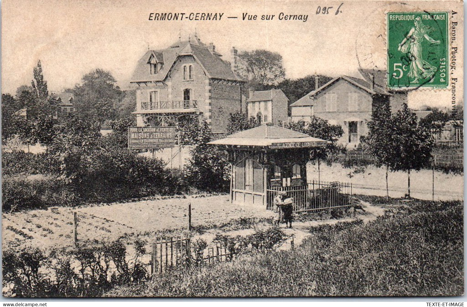 95 ERMONT CERNAY - Vue Sur Cernay  - Other & Unclassified