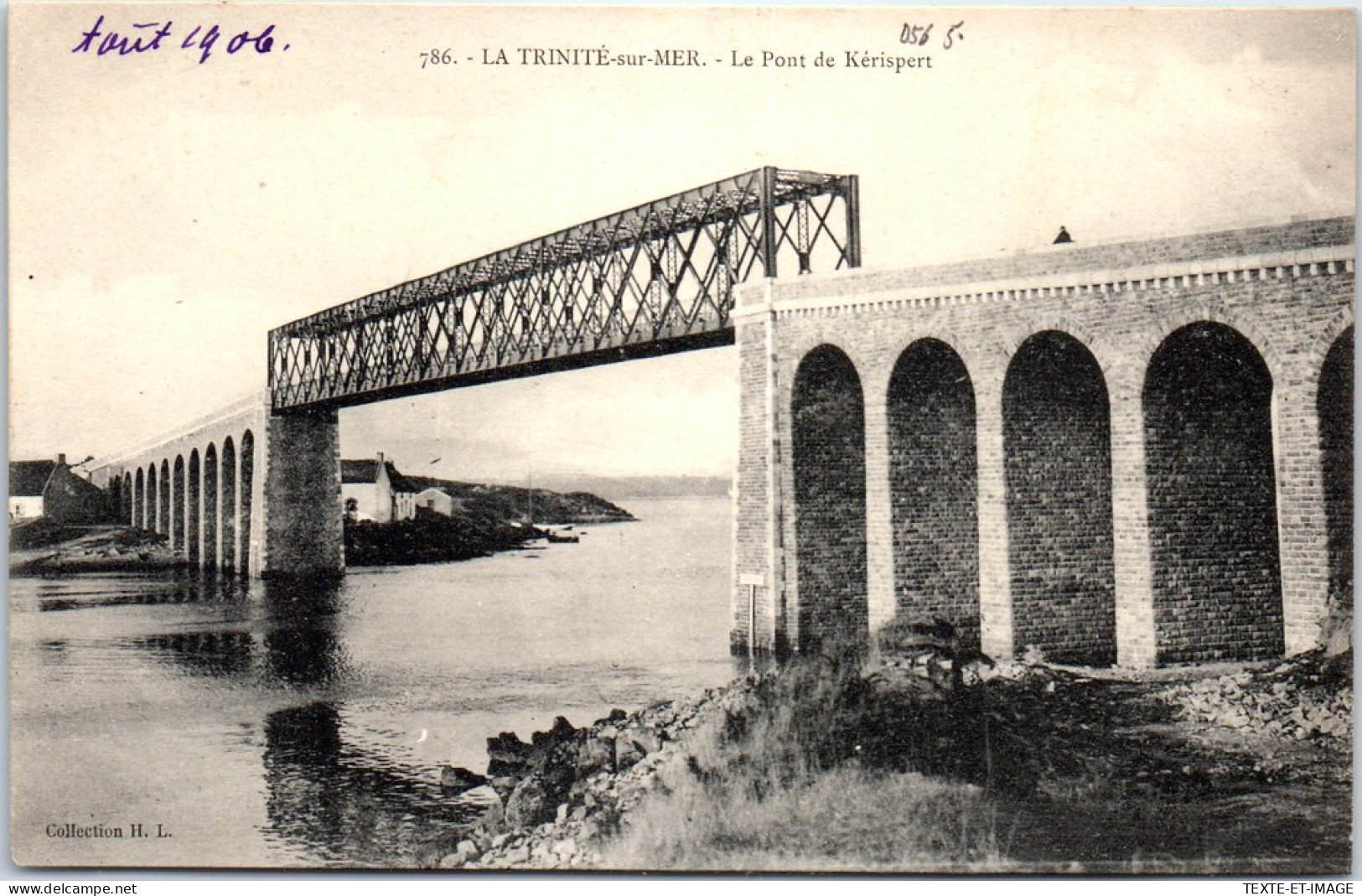 56 LA TRINITE SUR MER - Le Pont De Kerisport. - La Trinite Sur Mer