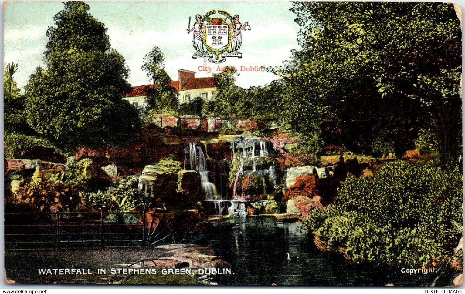 Irlande - Waterfall In Stephens Green, Dublin  - Other & Unclassified