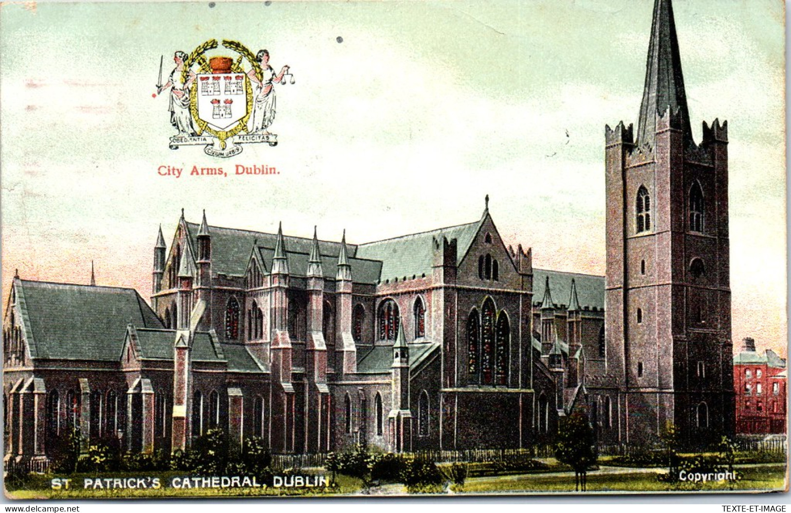Irlande - St Patrick's Cathedral, Dublin  - Otros & Sin Clasificación