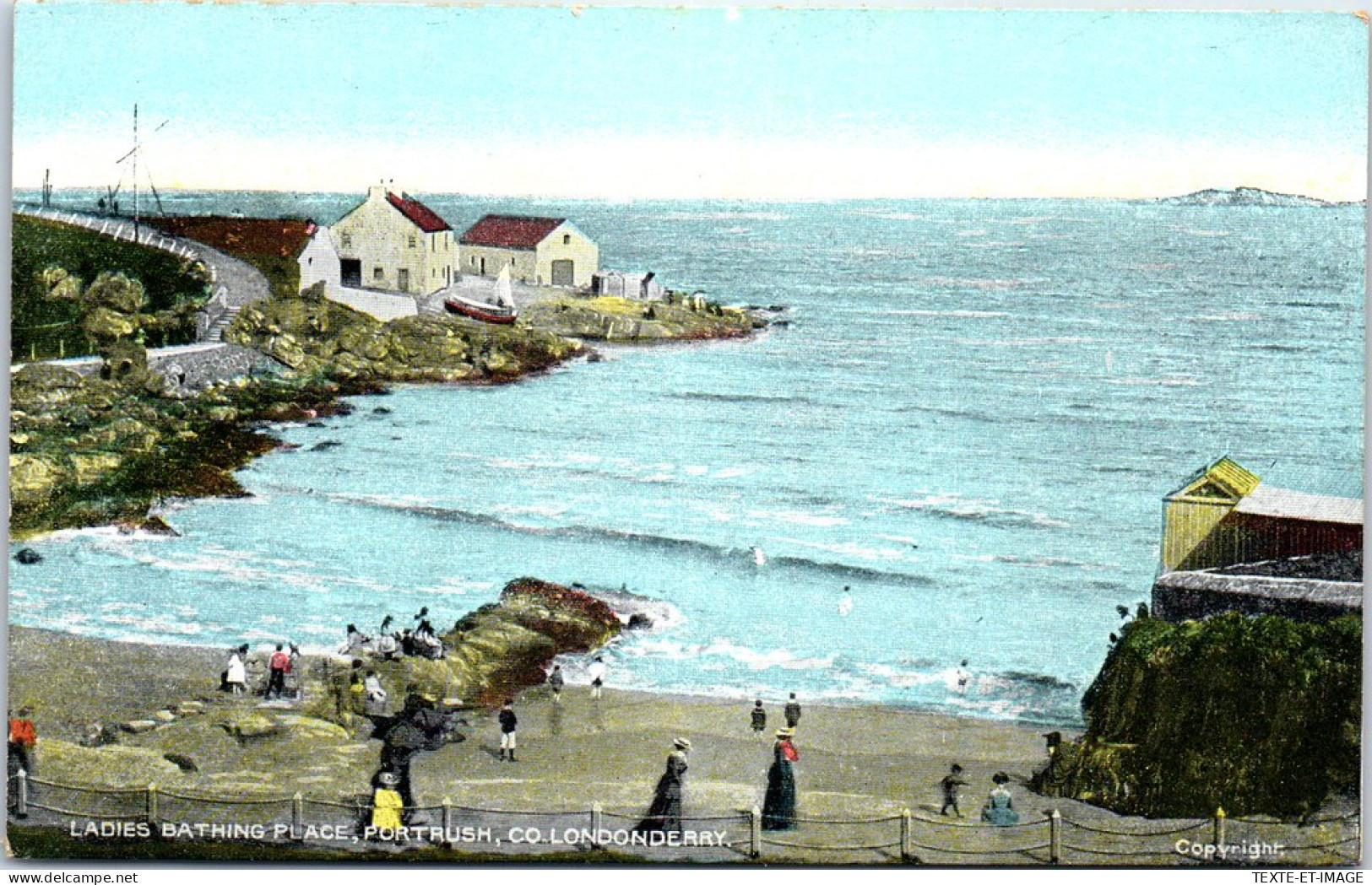 Irlande - Ladies Bathing Place Portrush Co Londonderry  - Other & Unclassified