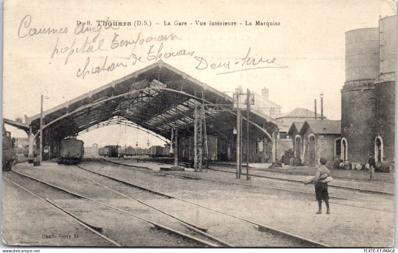 79 THOUARS - La Gare, Vue Interieur, La Marquise. - Thouars