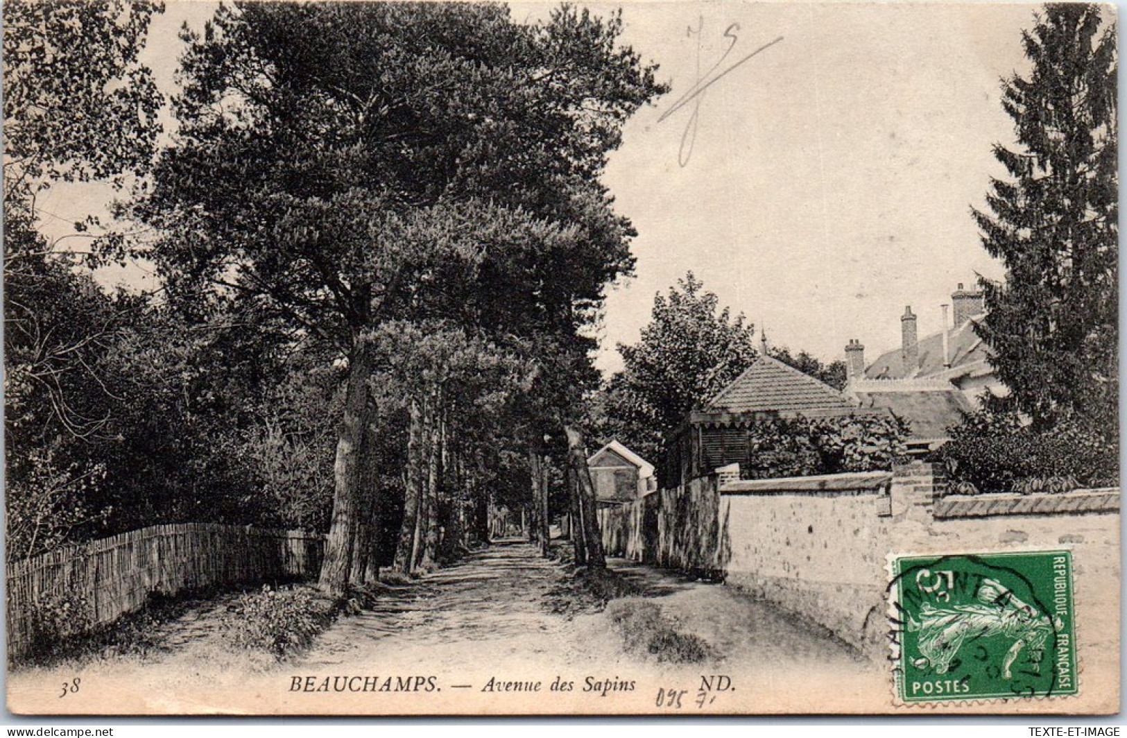 95 BEAUCHAMPS - Avenue De Sapins  - Beauchamp