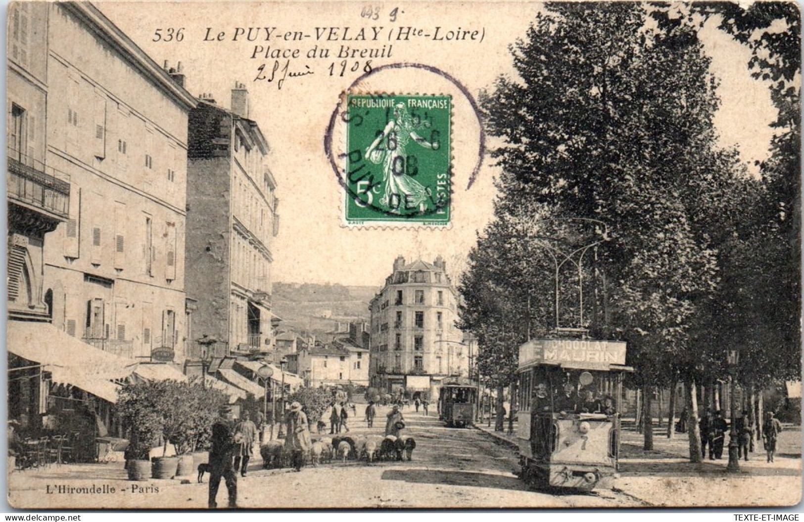43 LE PUY EN VELAY - La Place Du Breuil  - Le Puy En Velay