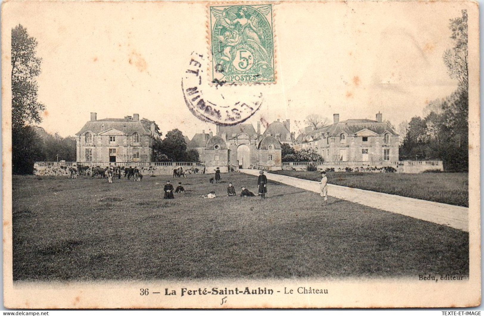 45 LA FERTE SAINT AUBIN - Le Parc Du CHATEAU. - La Ferte Saint Aubin