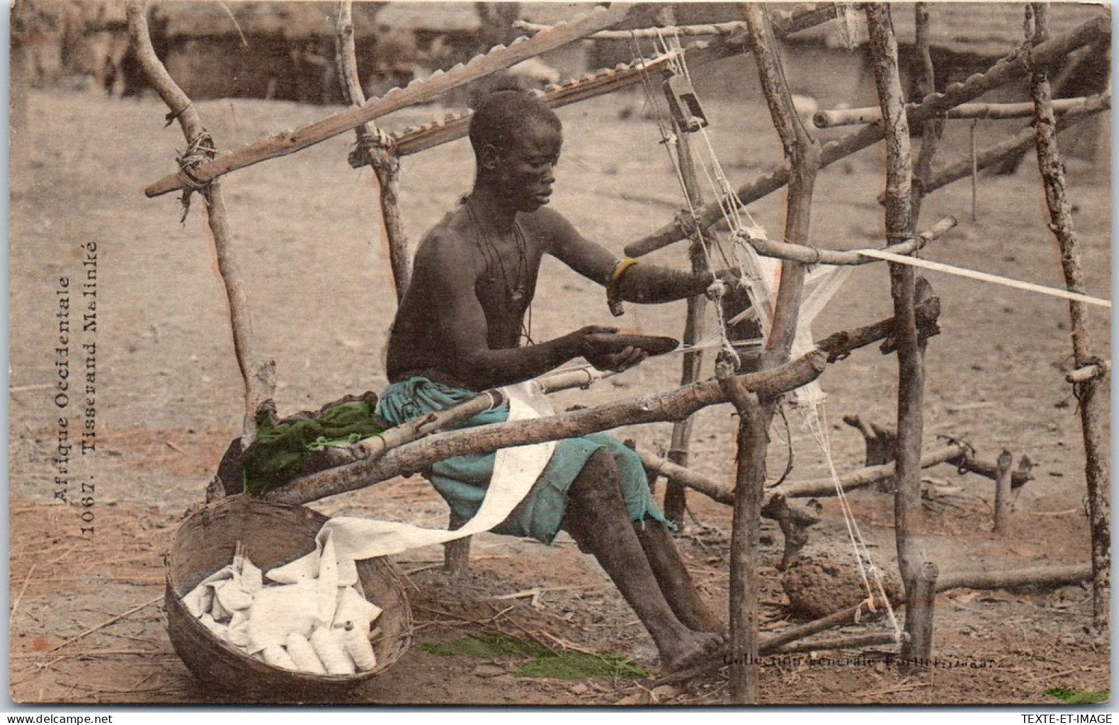 SENEGAL - Un Tisserand Malinke (couleurs) - Sénégal