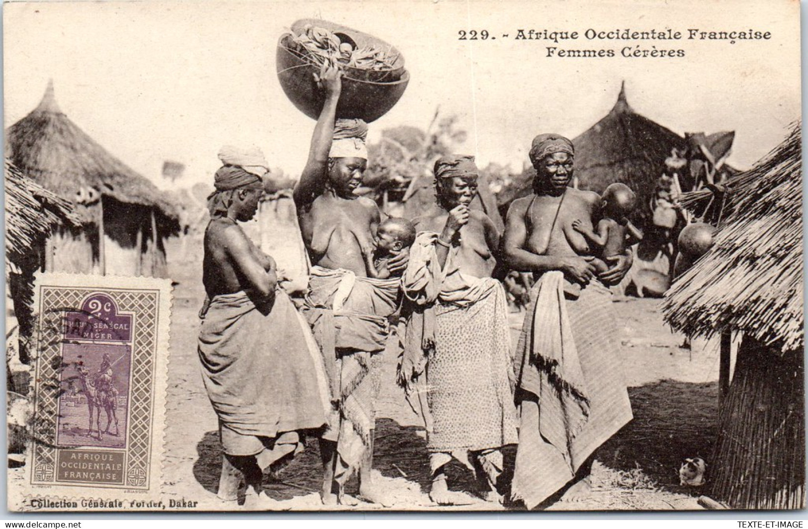 SENEGAL - Types De Femmes Cereres. - Senegal