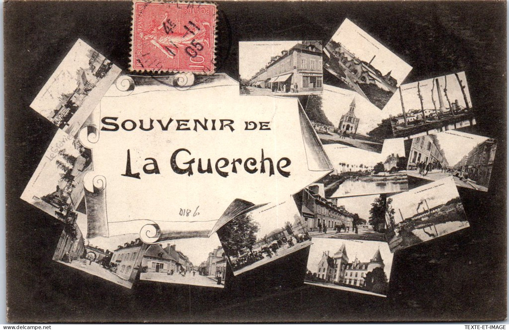 18 LA GUERCHE - Un Souvenir De La Guerche. - La Guerche Sur L'Aubois