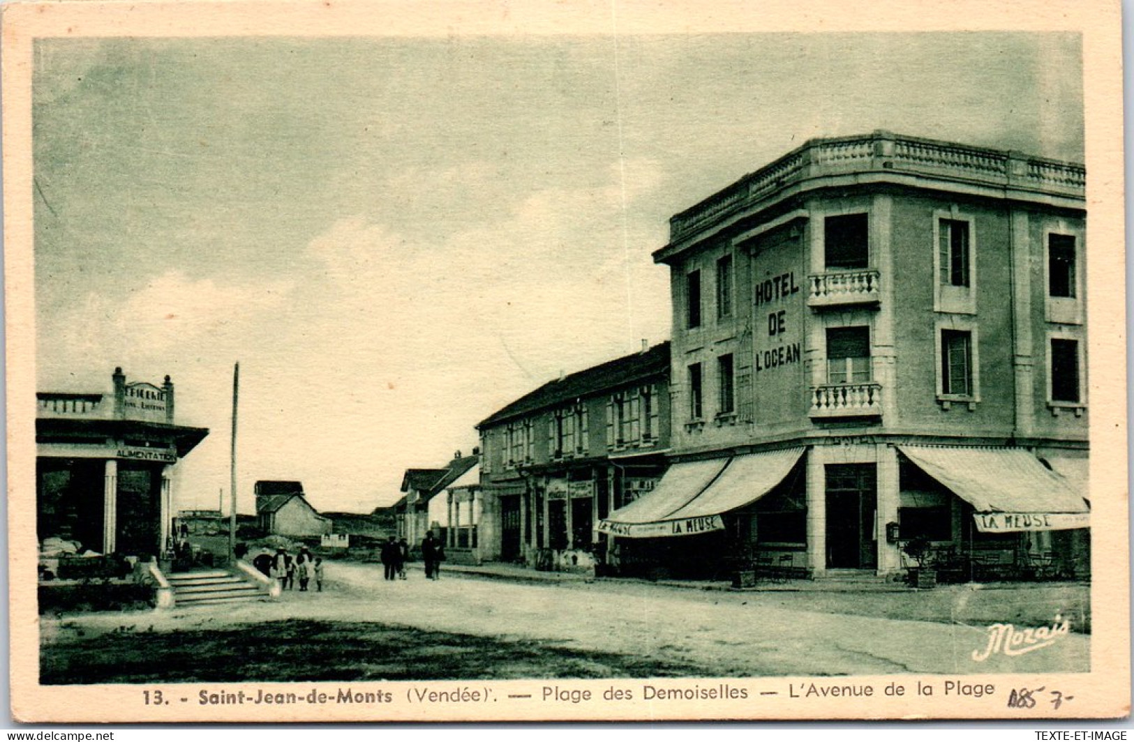 85 SAINT JEAN DE MONTS - Plage Des Demoiselles, L'av De La Plage  - Saint Jean De Monts