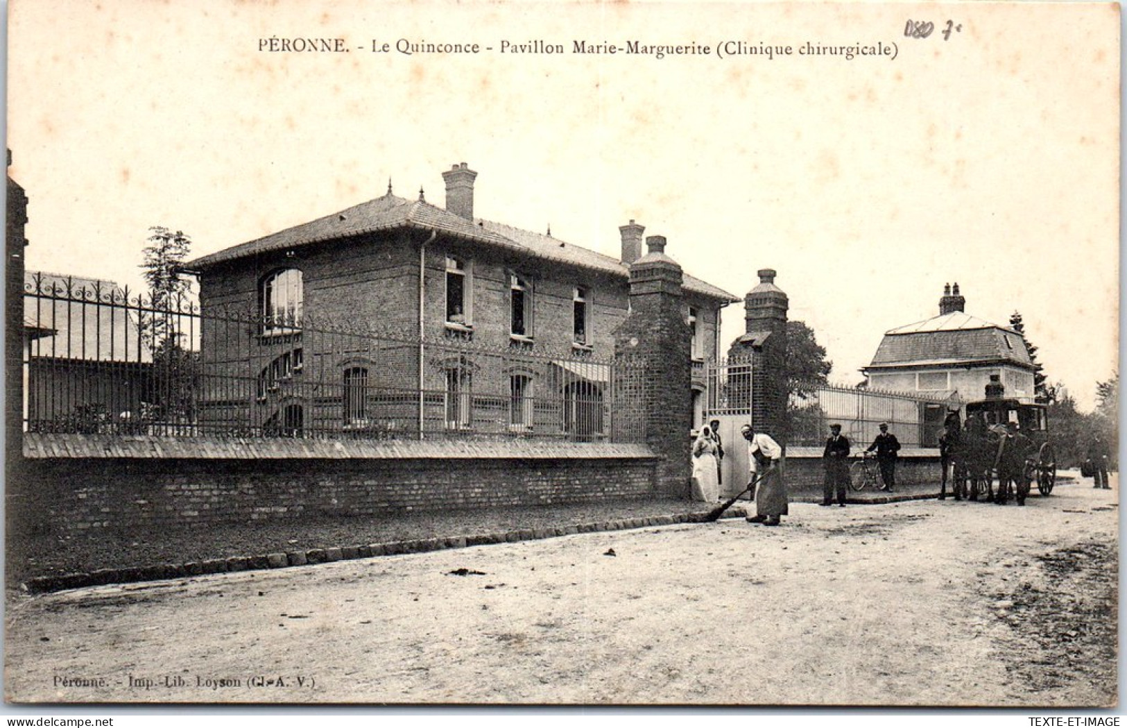 80 PERONNE - Pavillon De La Clinique Chirurgicale. - Peronne