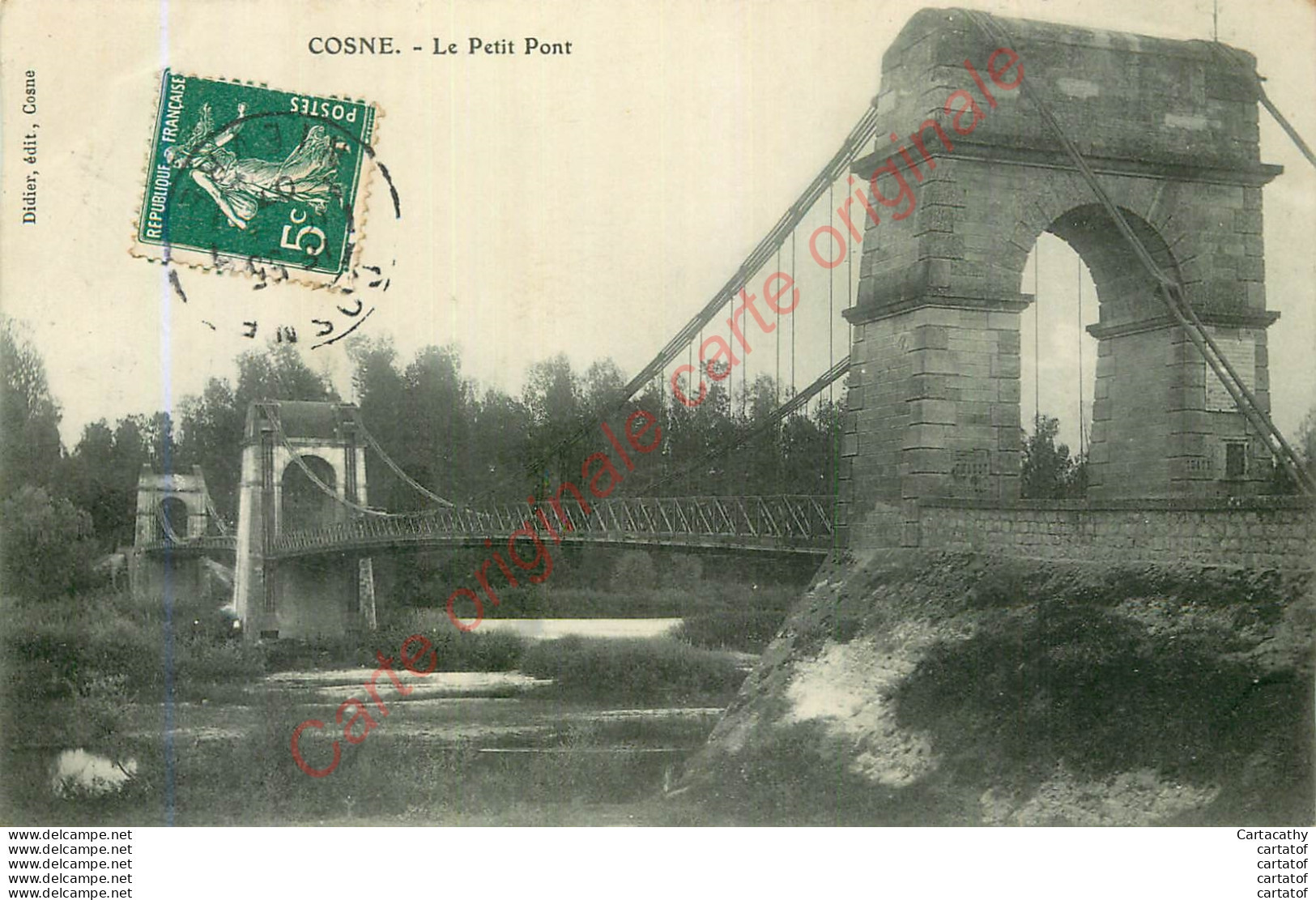 58.  COSNE .  Le Petit Pont . - Cosne Cours Sur Loire
