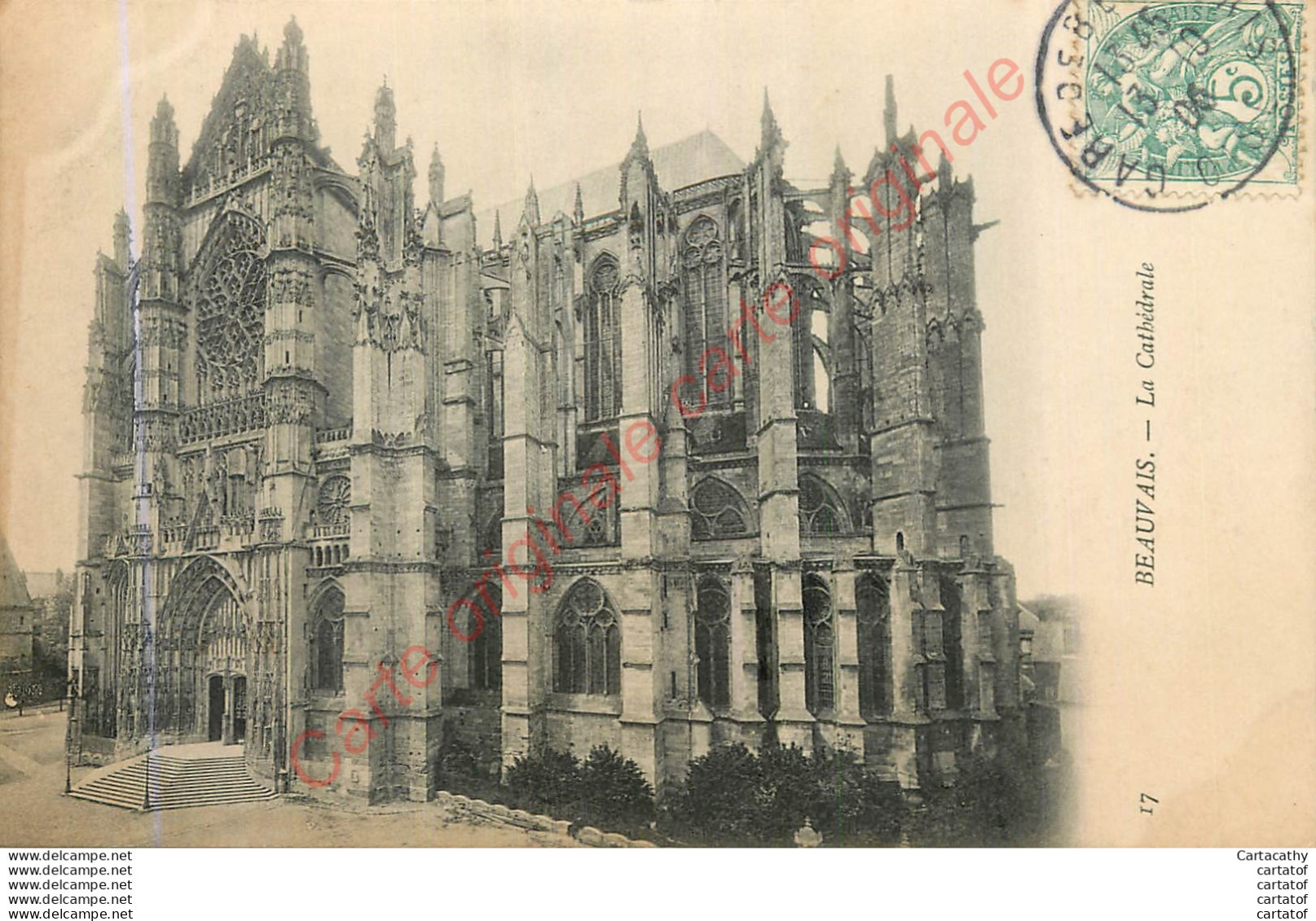 60.  BEAUVAIS . La Cathédrale . - Beauvais