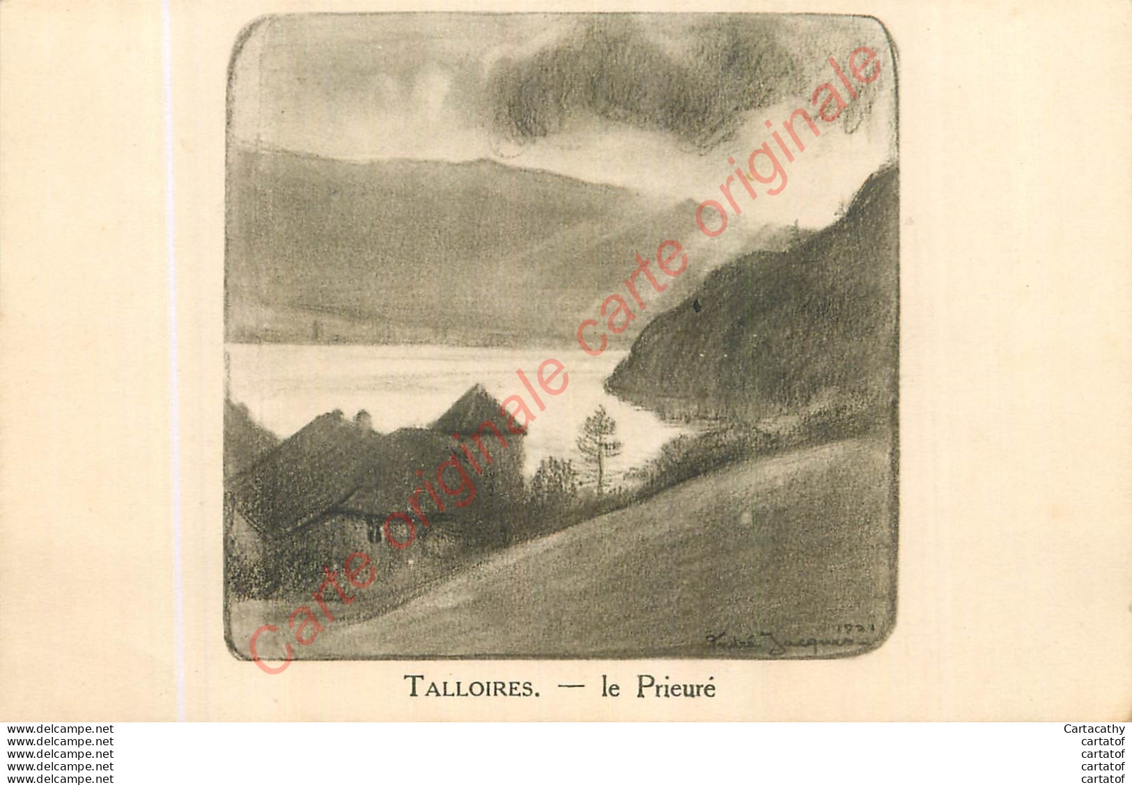 74.  TALLOIRES .  Le Prieuré .  - Talloires