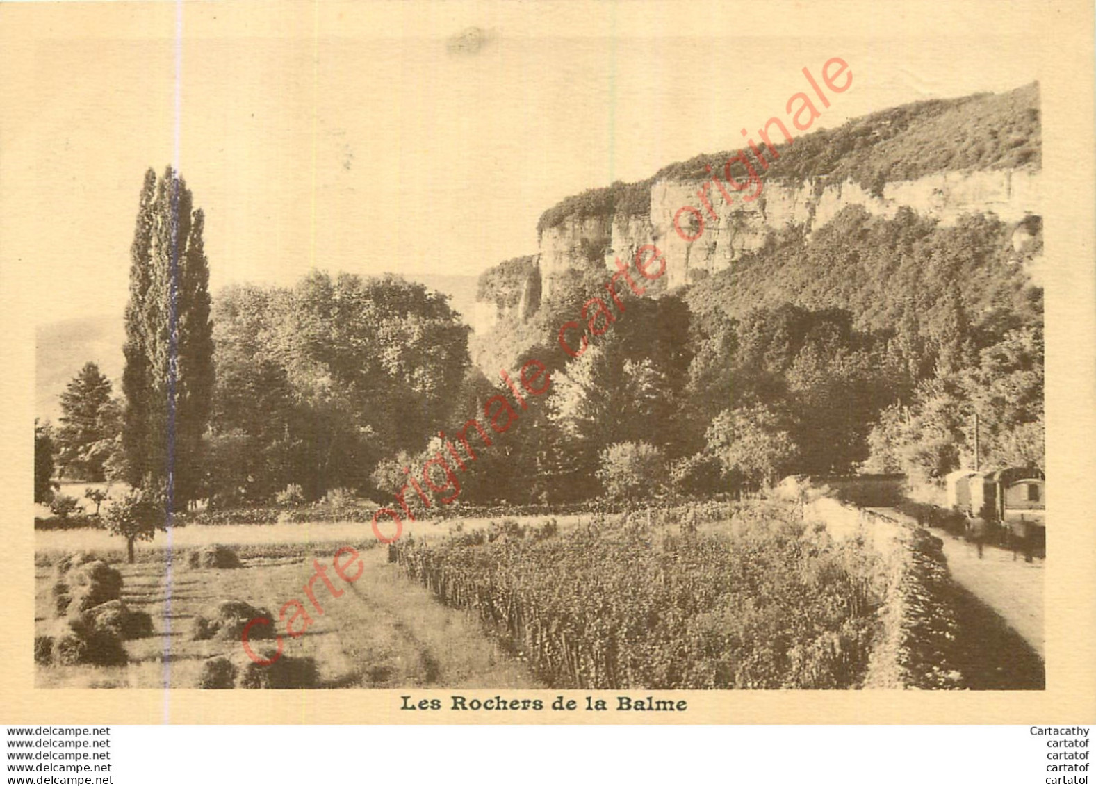 38.  Les Rochers De LA BALME . - La Balme-les-Grottes