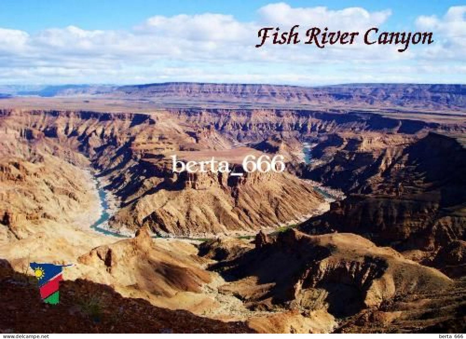 Namibia Fish River Canyon New Postcard - Namibie