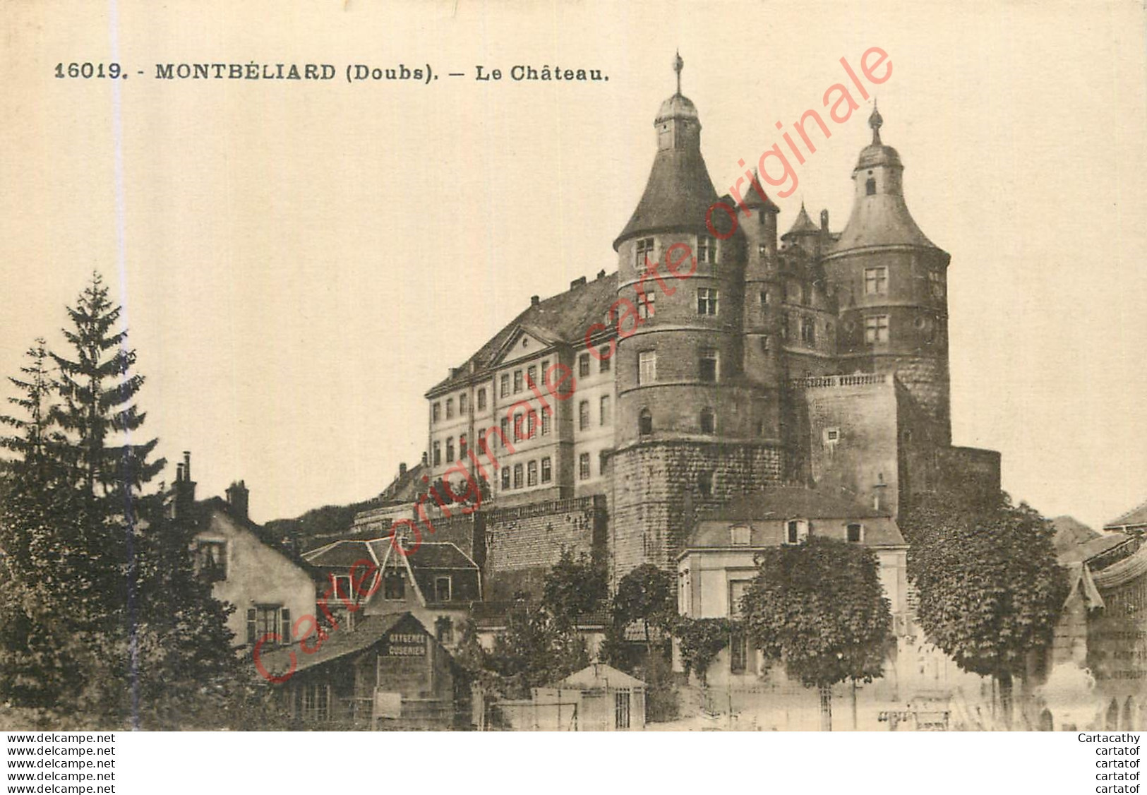 25.  MONTBELIARD . La Château . - Montbéliard