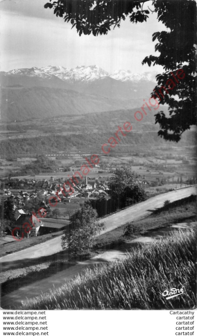 73.  SAINT PIERRE D'ALBIGNY .  Vue Générale Et Belledonne . - Saint Pierre D'Albigny