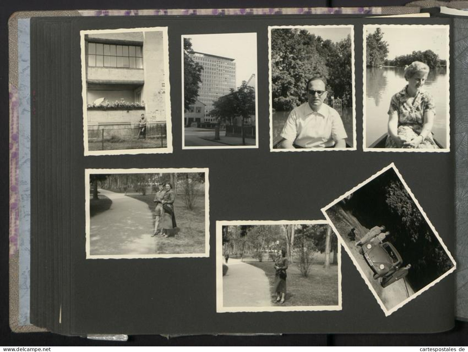 Fotoalbum mit 200 Fotografien, Mutterglück, Familie Bosse (1942-1958), Kinderfotos, Kinderwagen, Soldat in Uniform 