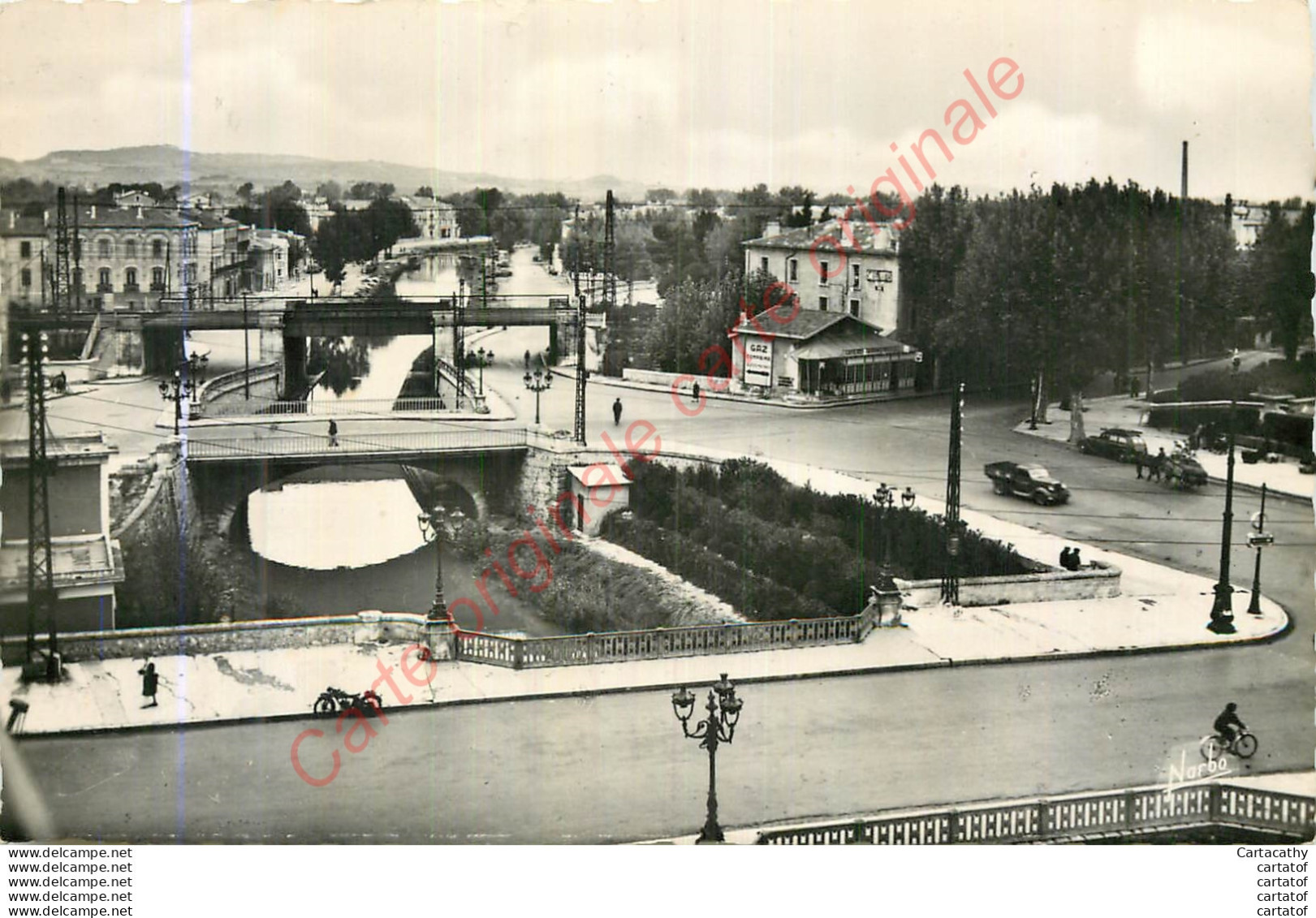 11.  NARBONNE . Les Ponts Sur La Robine . Quais D'Alsace Et De Lorraine . - Narbonne