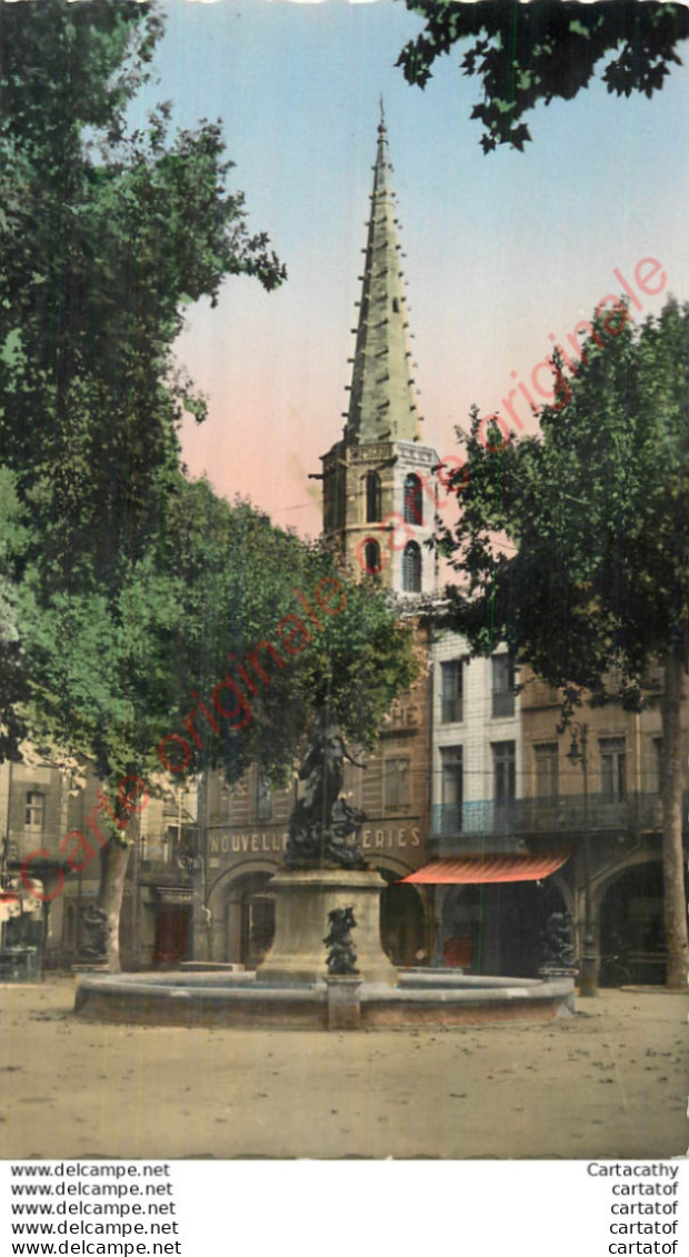 11.  LIMOUX .  Place De La République . - Limoux