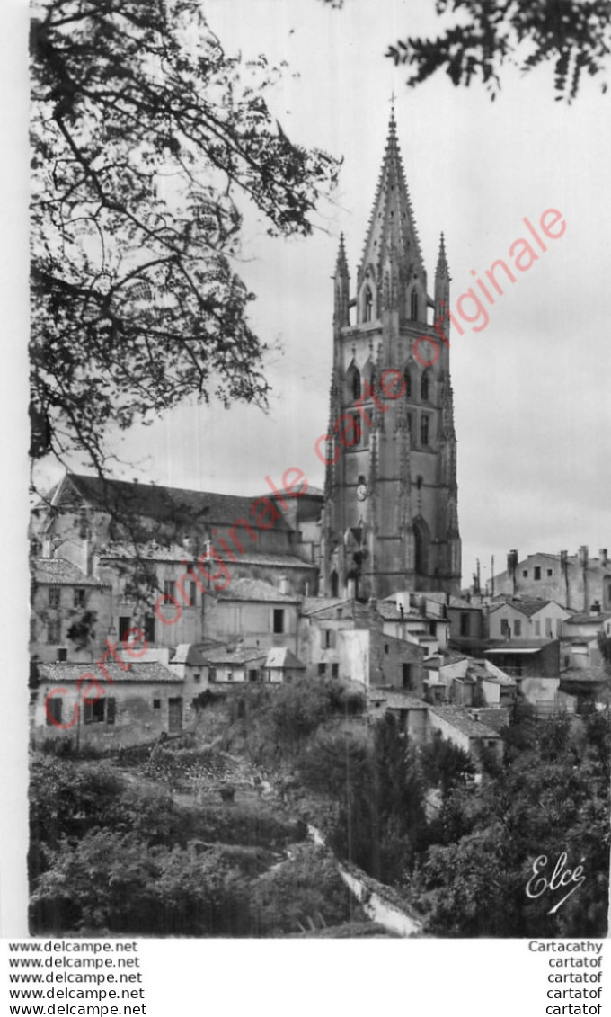 17.  SAINTES .  Le Beau Clocher De St-Eutrope . - Saintes