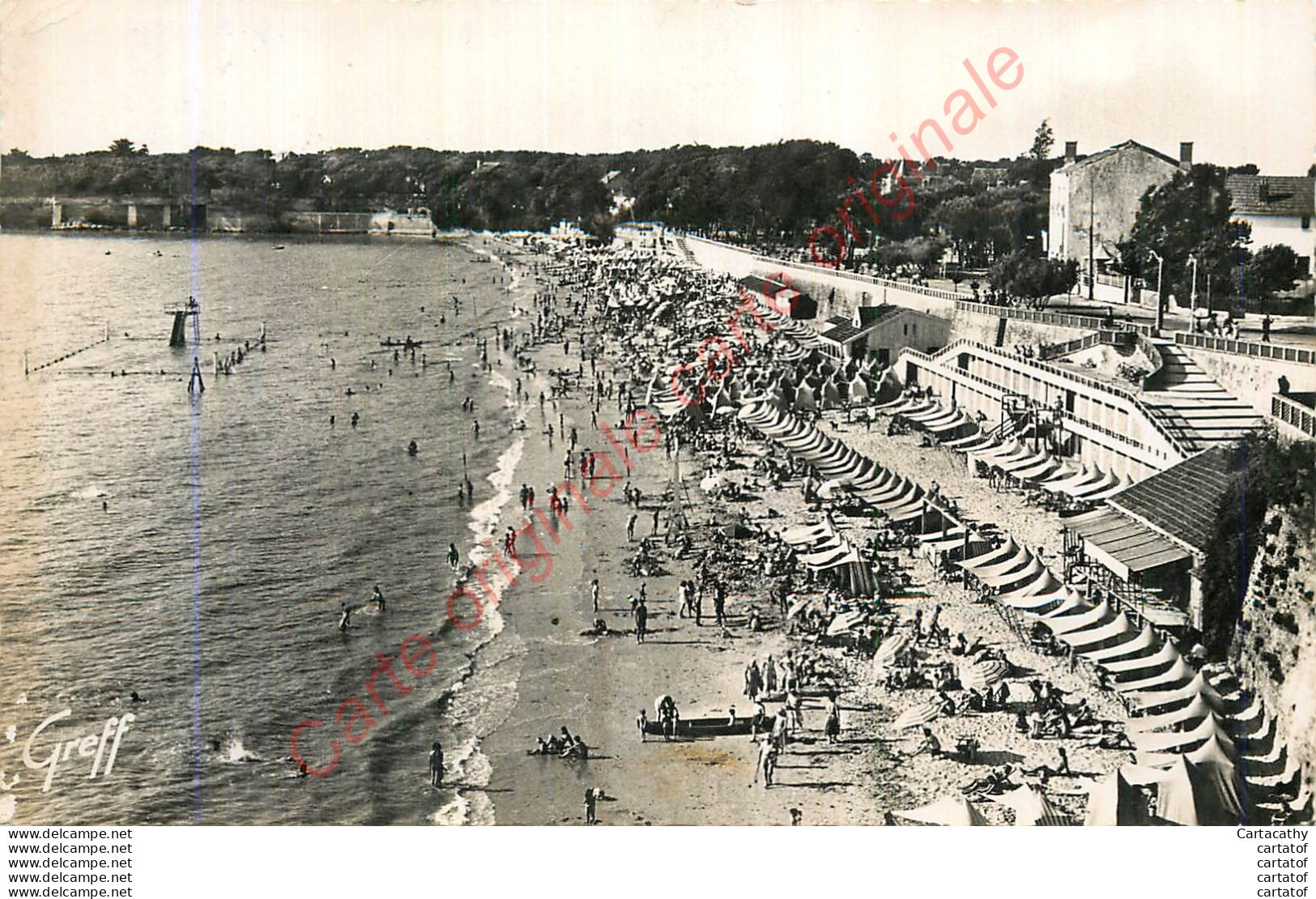 17.  FOURAS . La Grande Plage . - Fouras-les-Bains