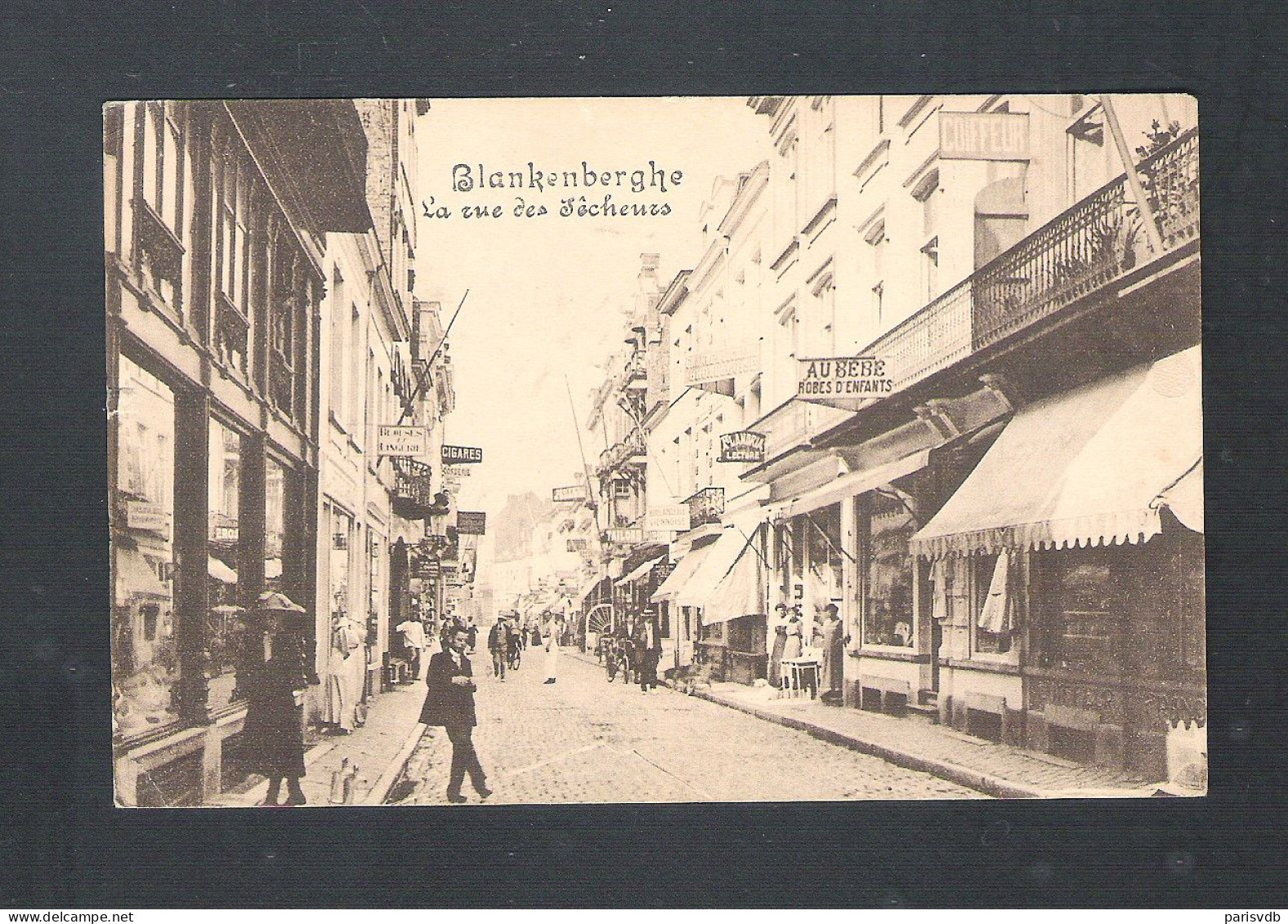 BLANKENBERGHE - LA RUE DES PECHEURS   (15.207) - Oostende