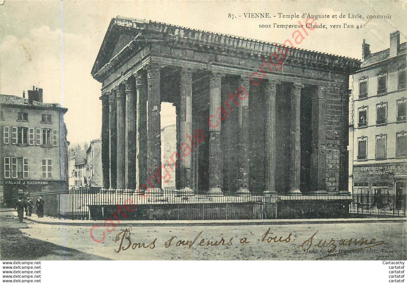 38.  VIENNE .  Temple D'Auguste Et De Livie . - Vienne