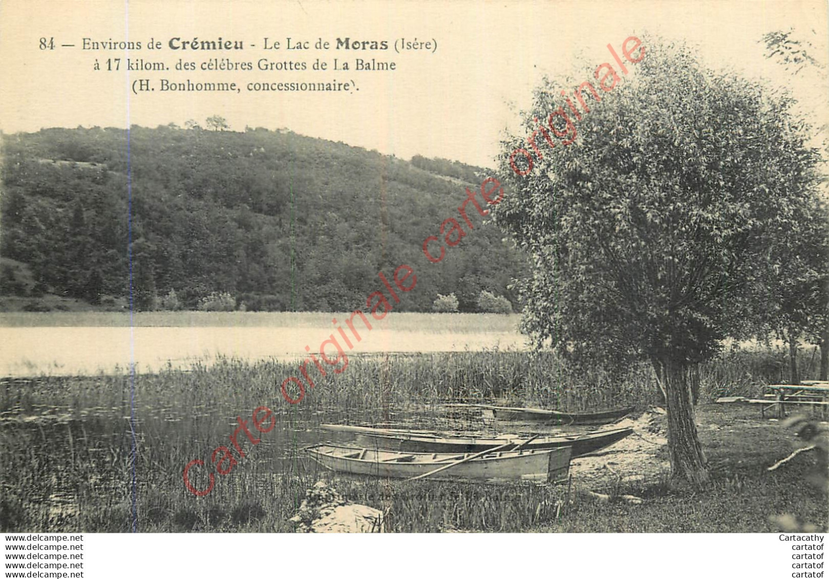 38.  CREMIEU .  Le Lac De MORAS .  - Crémieu
