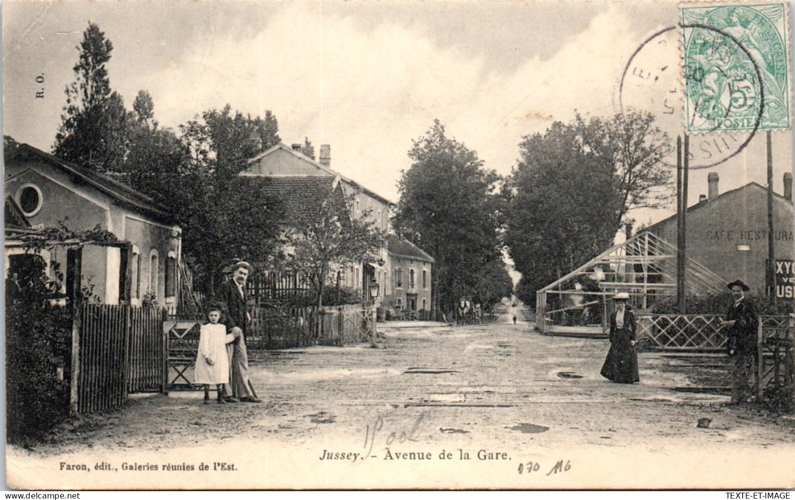 70 JUSSEY - L'avenue De La Gare. - Jussey