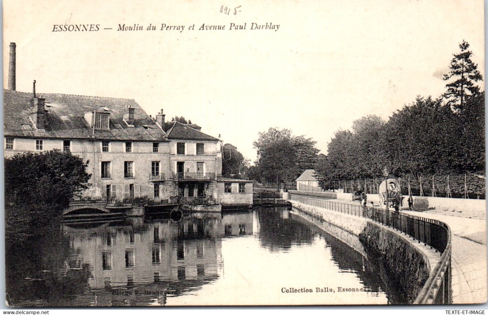 91 ESSONNES - Moulin Du Perray Et Av Darblay  - Essonnes