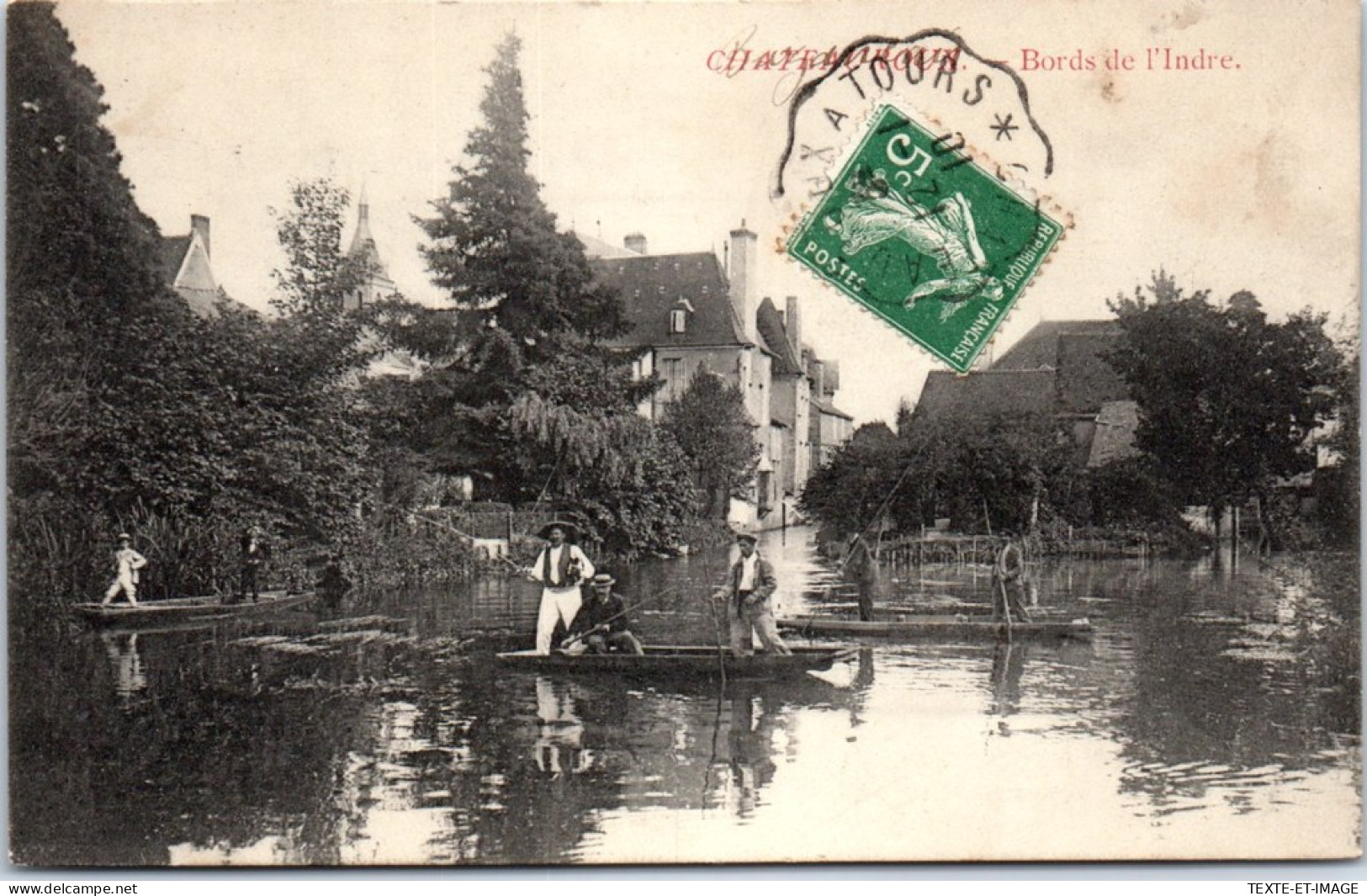 36 CHATEAUROUX - Un Coin Des Bords De L'Indre. - Chateauroux