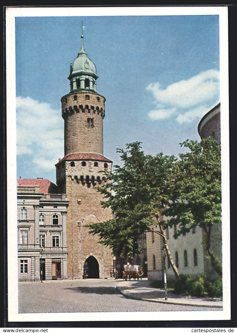AK Görlitz, Reichenbacher Turm Mit Kaisertrutz  - Reichenbach I. Vogtl.