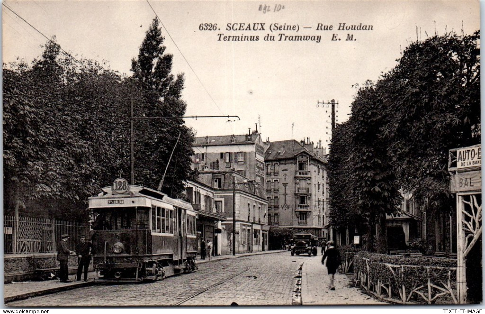 92 SCEAUX - Rue Houdan, Terminus Du Tramway. - Sceaux
