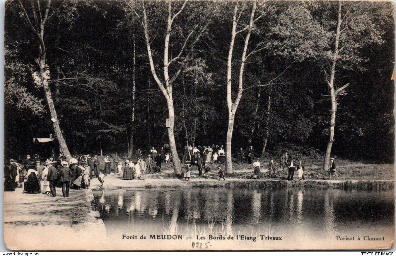 92 MEUDON - Les Bords De L'etang Trivaux. - Meudon
