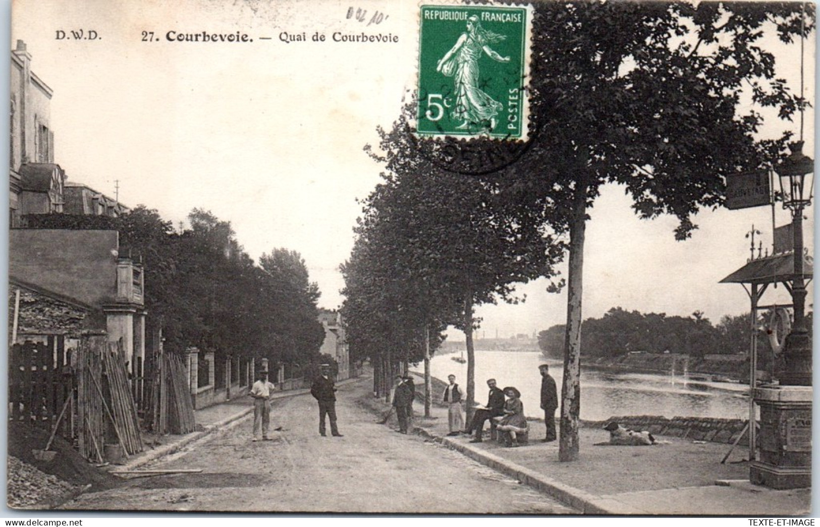 92 COURBEVOIE - Vue Du Quai De Courbevoie  - Courbevoie