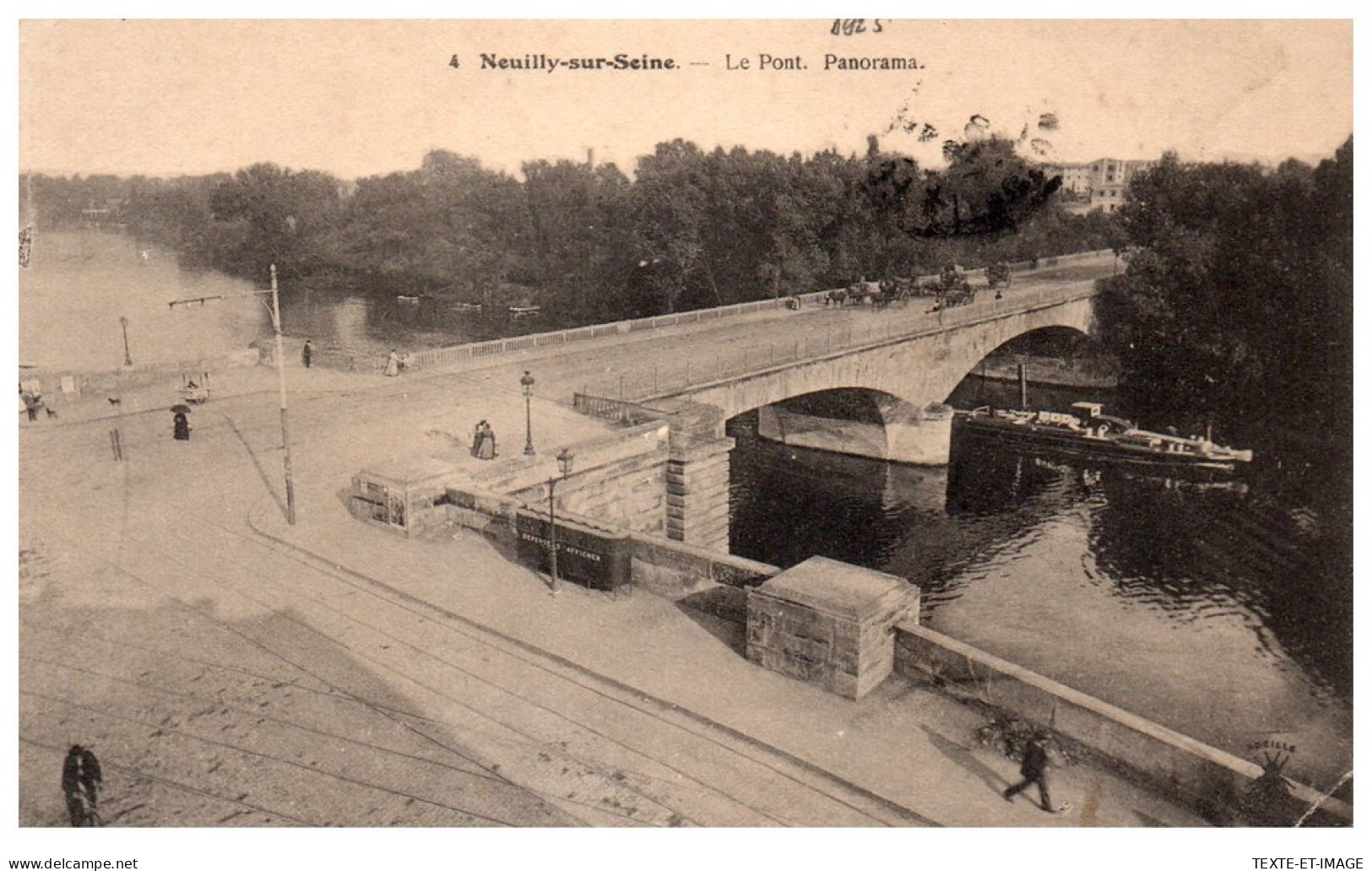 92 NEUILLY SUR SEINE - Le Pont, Panorama. - Neuilly Sur Seine