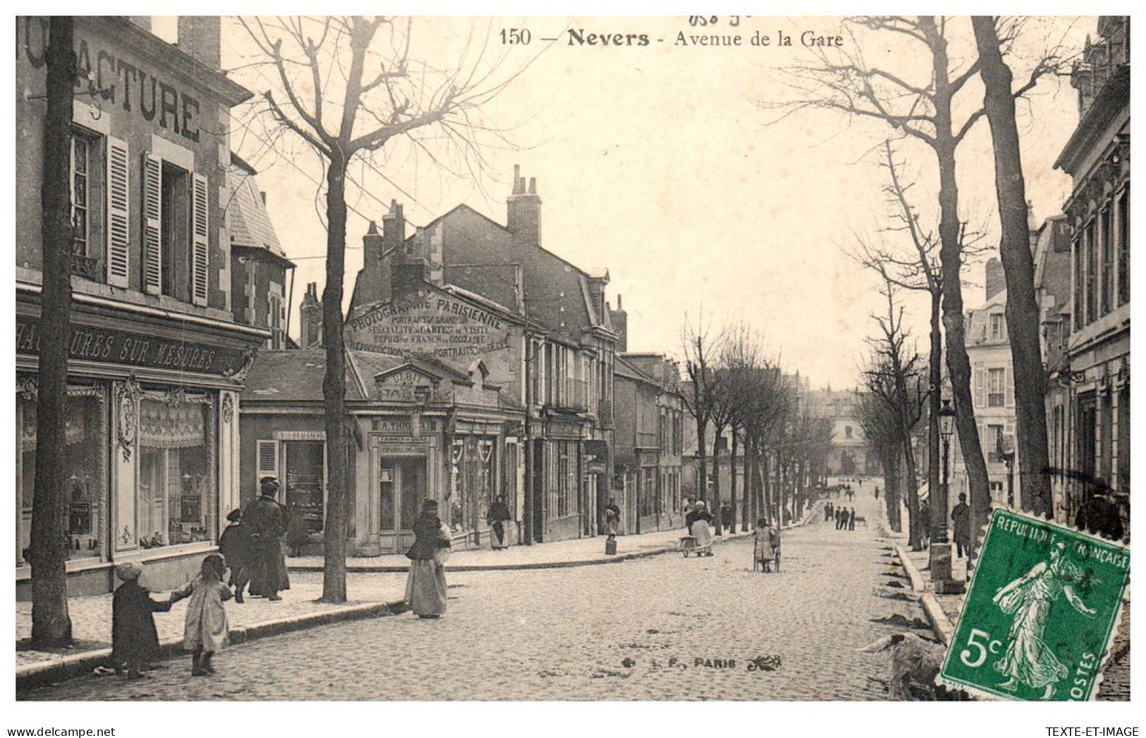 58 NEVERS - Perspective De L'avenue De La Gare. - Nevers