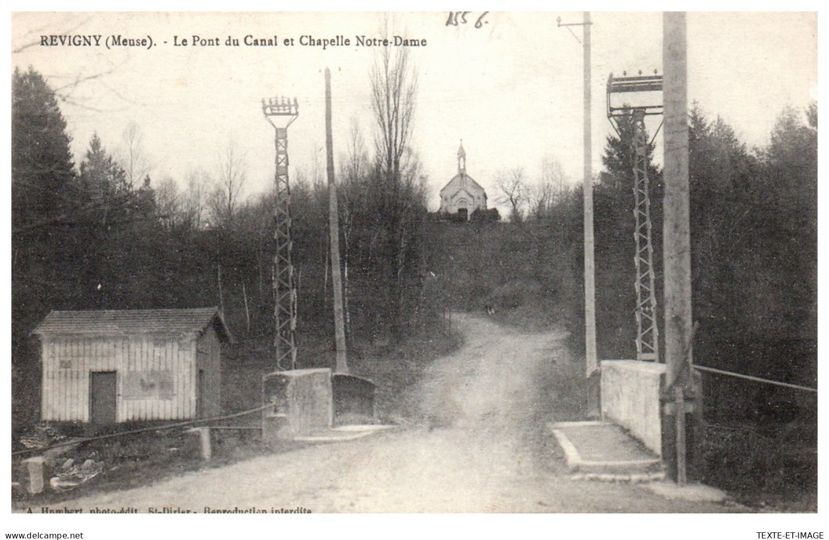 55 REVIGNY - Le Pont Du Canal Et Chapelle Notre Dame. - Revigny Sur Ornain