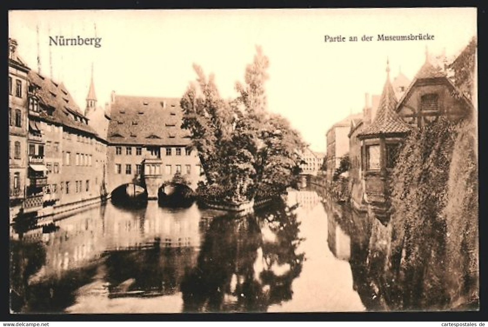AK Nürnberg, Partie An Der Museumsbrücke  - Nuernberg