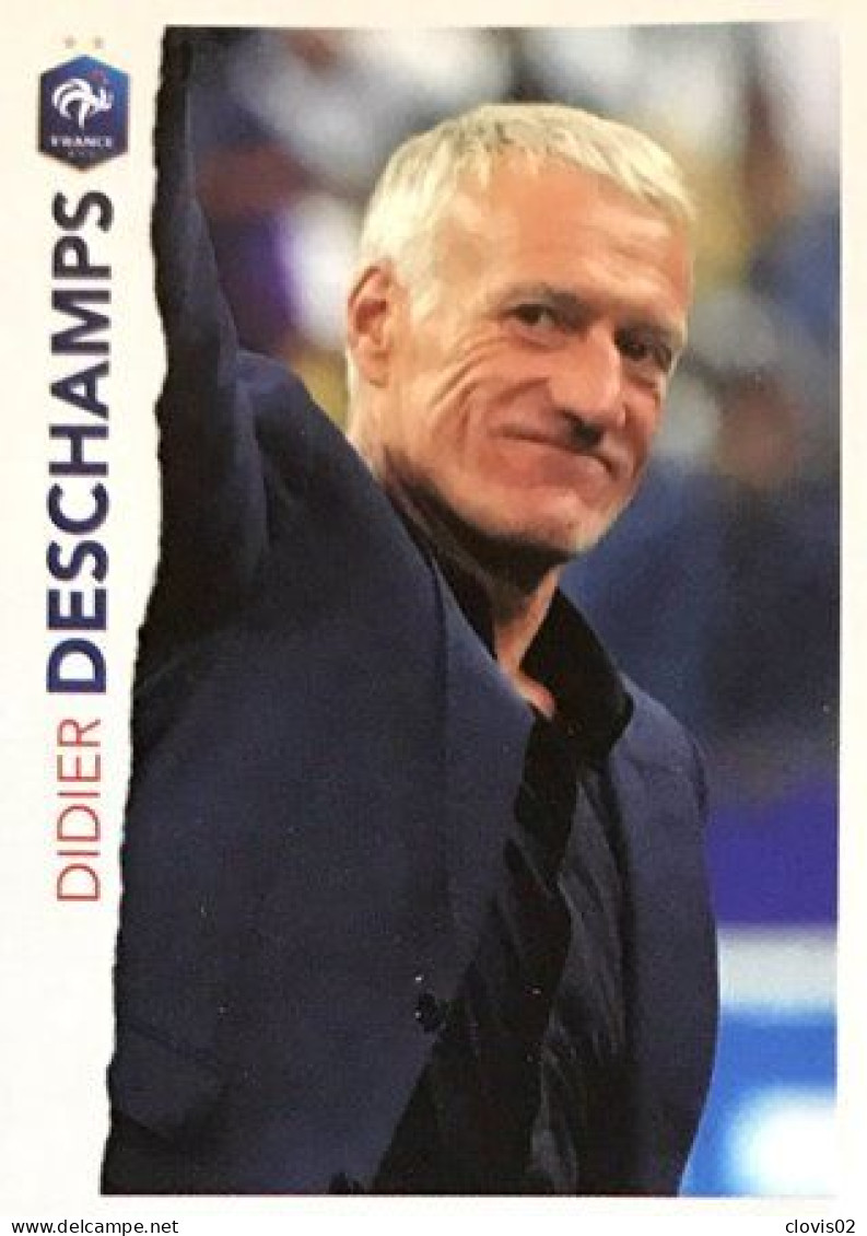 2 Didier Deschamps - Panini Football Au Plus Près Des Bleus Intermarché 2020 Sticker Vignette - Otros & Sin Clasificación