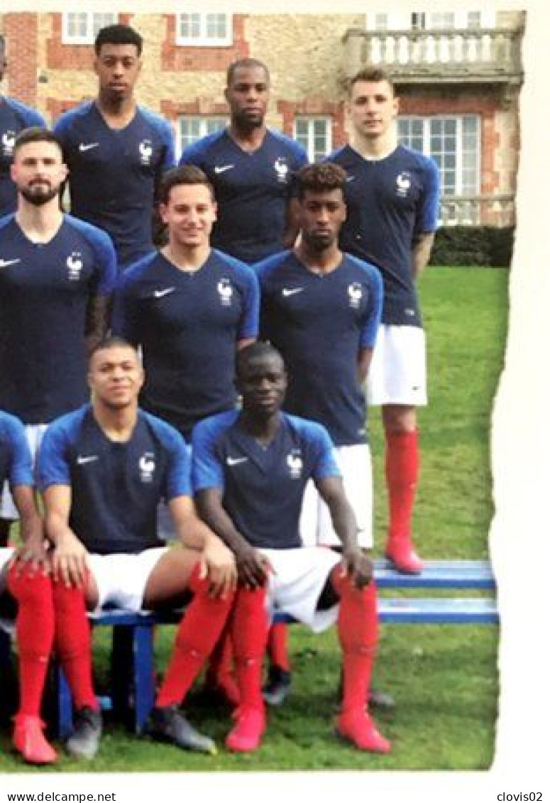 5 Allez Les Bleus ! 3/3 - Panini Football Au Plus Près Des Bleus Intermarché 2020 Sticker Vignette - Otros & Sin Clasificación