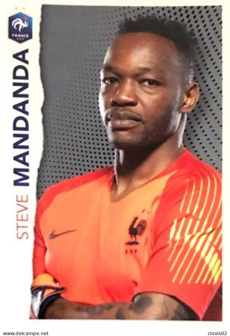7 Steve Mandanda - Panini Football Au Plus Près Des Bleus Intermarché 2020 Sticker Vignette - Andere & Zonder Classificatie