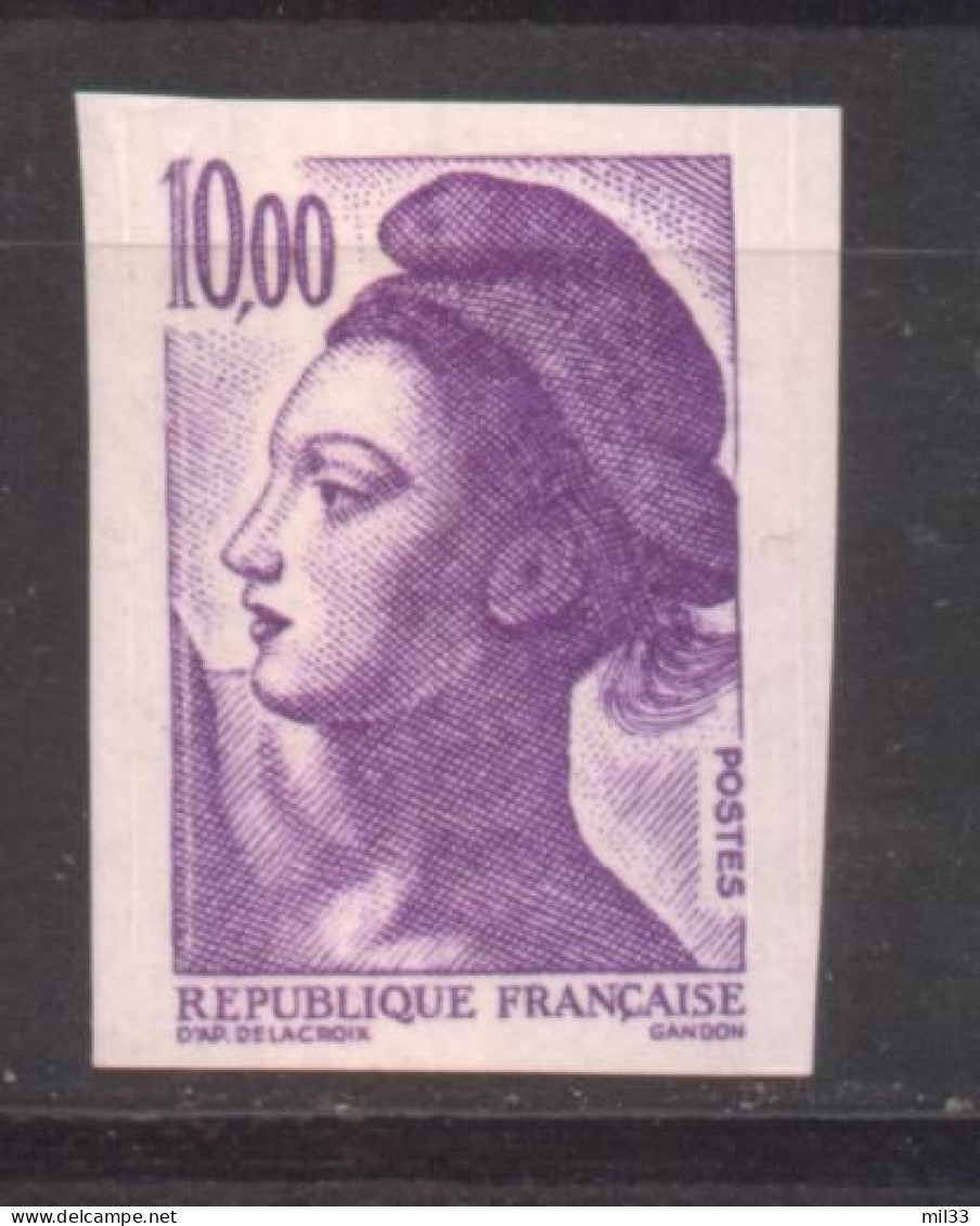 10 FLiberté De Gandon YT 2276 De 1983 Sans Trace De Charnière - Non Classés